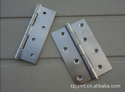 【小四寸不銹鋼合頁】價格,廠家,圖片,合頁、鉸鏈,臺州市路橋區金清民豐五金廠-